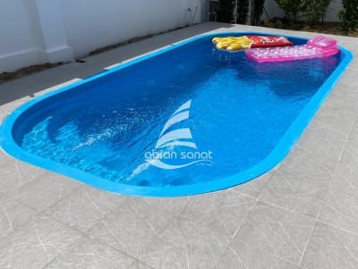 استخر قالب آماده طرح آراد