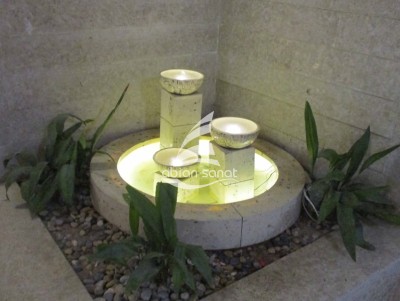 کد313- حوض دایره با المان