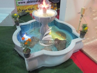 کد318- حوض 4ضلعی با المان